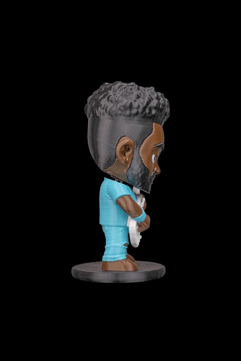 Custom 3D printed bobblehead