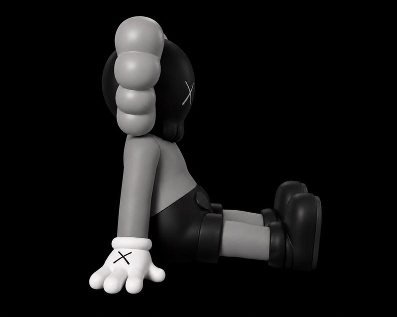 Urban art inspired flexi bobblehead